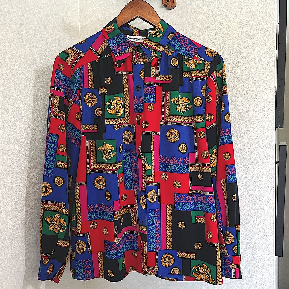 Vintage Button Up Blouse Pattern Slaps! - image 1
